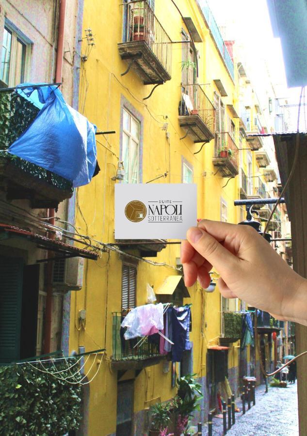 Suite Napoli Sotterranea Con Vasca Idromassaggio Extérieur photo