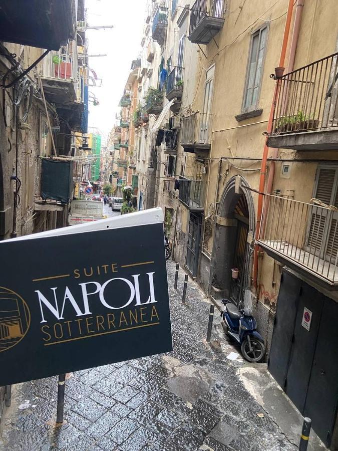 Suite Napoli Sotterranea Con Vasca Idromassaggio Extérieur photo